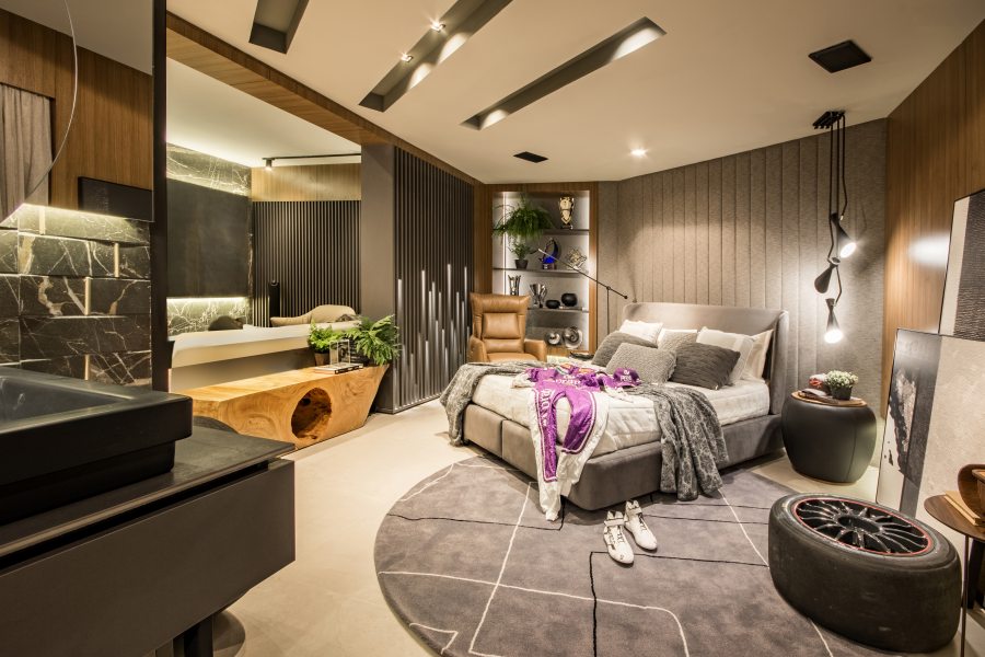 Loft apresenta um espaço de convívio sofisticado e que privilegia conforto  - CASACOR