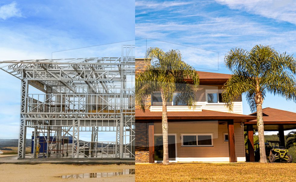 Construção seca | Casa Sul
