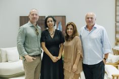 Glei Tomazi, Daniela Ferro, Fernanda De Stefano e Fernando Kersting.