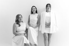 Vitória Pratts, Cinthia Massa e Ana Luisa Speck