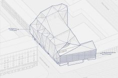 O uso de membranas em PTFE exige cálculo estrutural complexo, cortes precisos e cabos de aço para o pré-tensionamento.