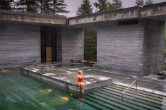 7132 Hotel, Vals, Suíça - Um dos projetos termais mais importantes da arquitetura contemporânea.